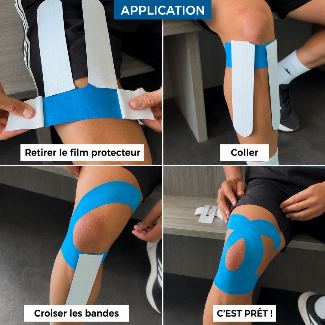 Bandes de maintien pour genoux Nuvergo™