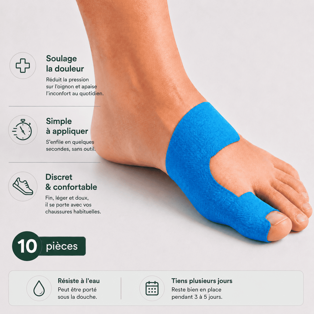 Ruban correcteur Hallux Valgus Nuvergo™