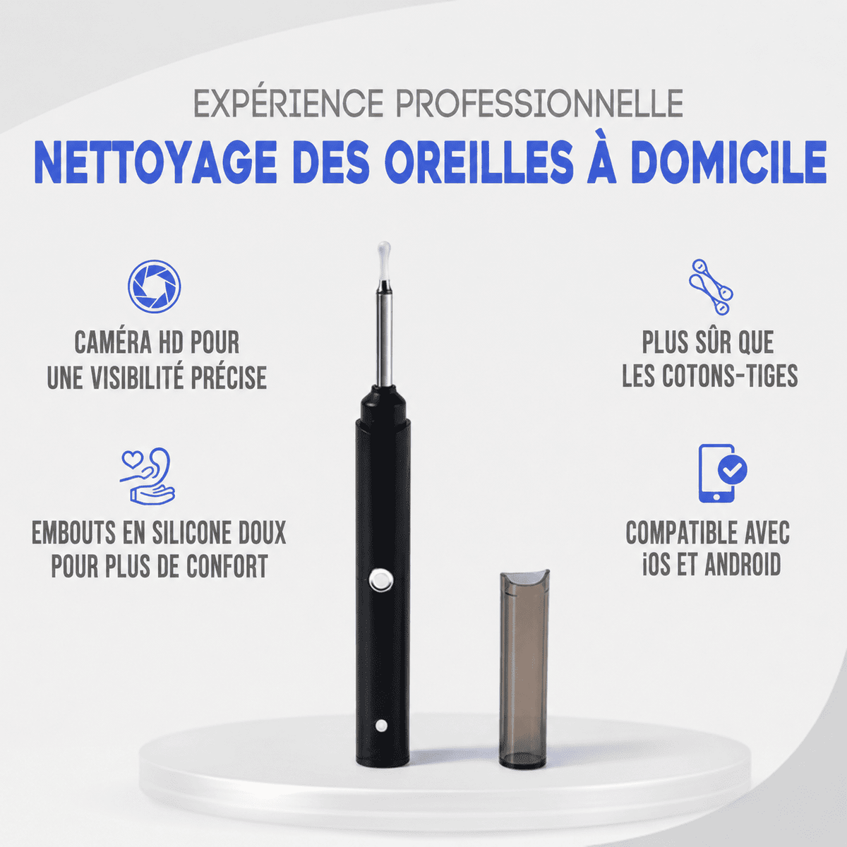 Nuvergo VisioEar™ : Technologie pour la santé des oreilles approuvée par les médecins