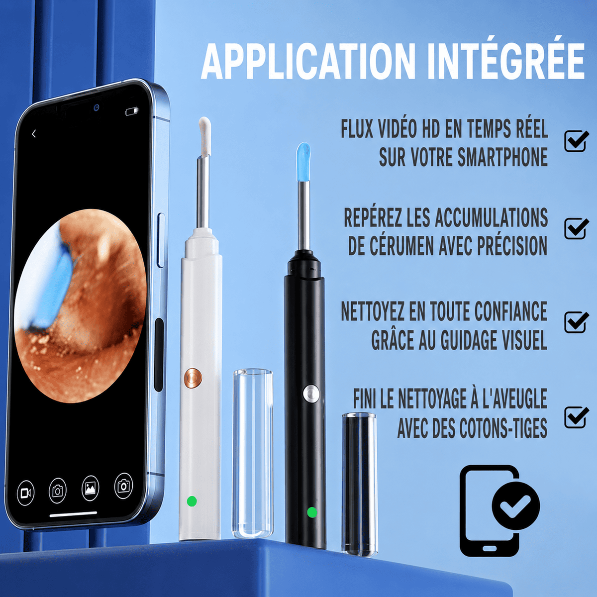 Nuvergo VisioEar™ : Technologie pour la santé des oreilles approuvée par les médecins