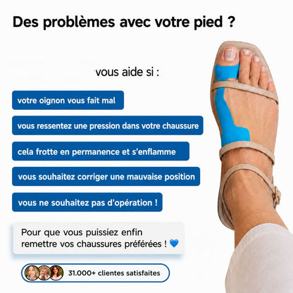 Ruban correcteur Hallux Valgus Nuvergo™
