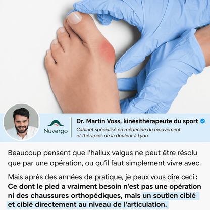 Ruban correcteur Hallux Valgus Nuvergo™