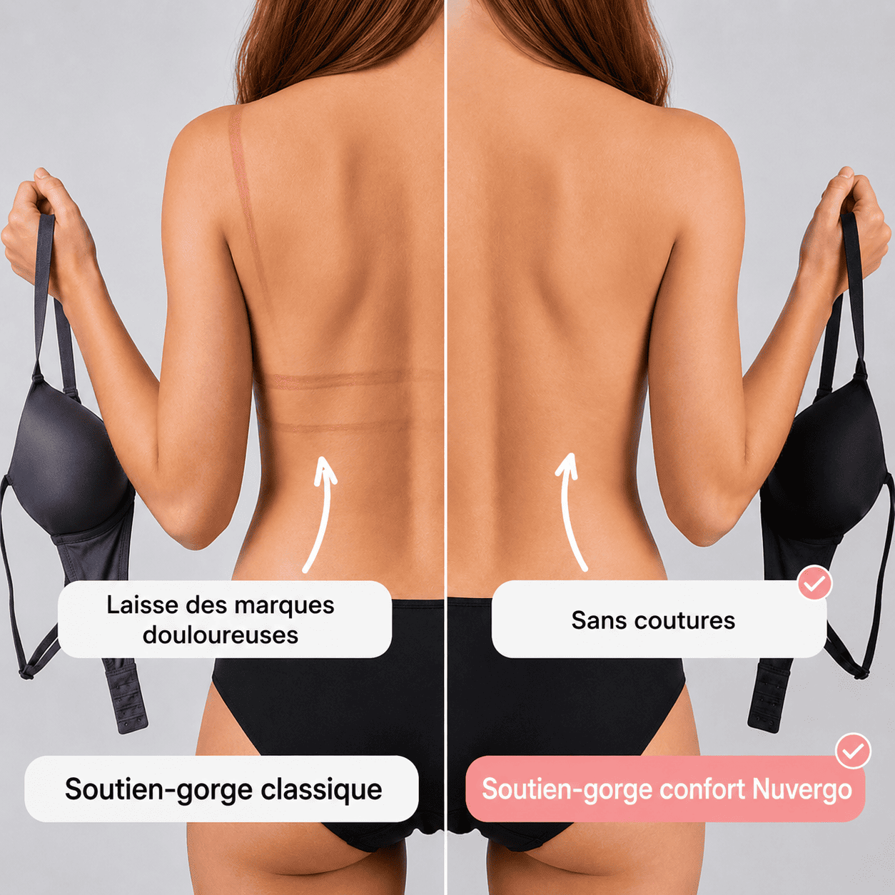 Soutien-gorge Nuvergo Comfort™ sans coutures ni armatures