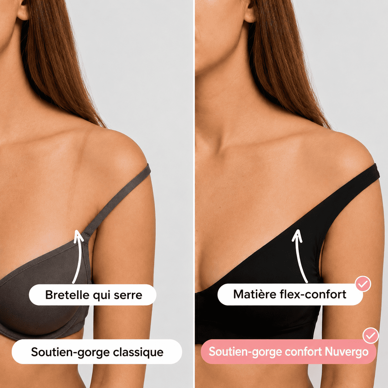Soutien-gorge Nuvergo Comfort™ sans coutures ni armatures