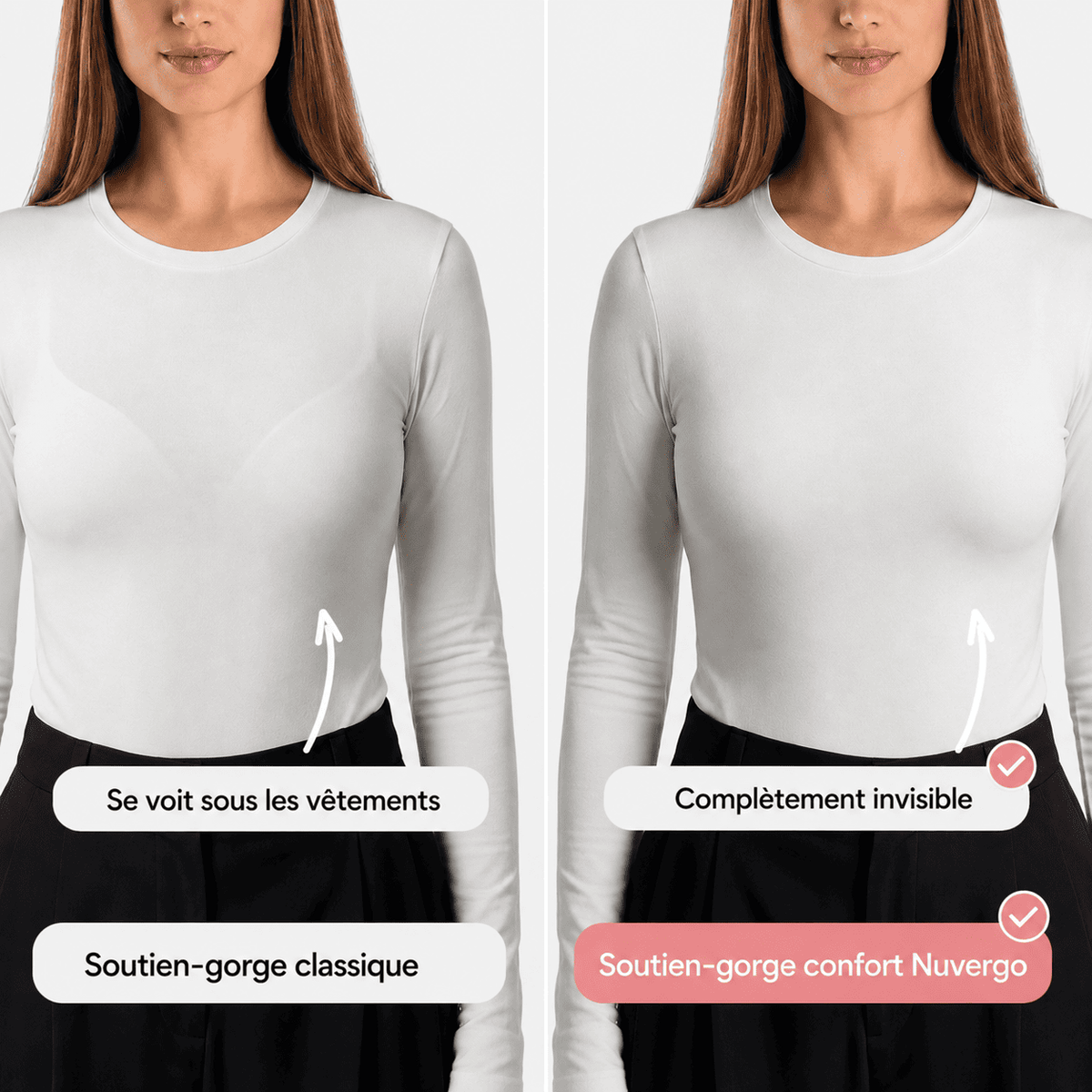 Soutien-gorge Nuvergo Comfort™ sans coutures ni armatures