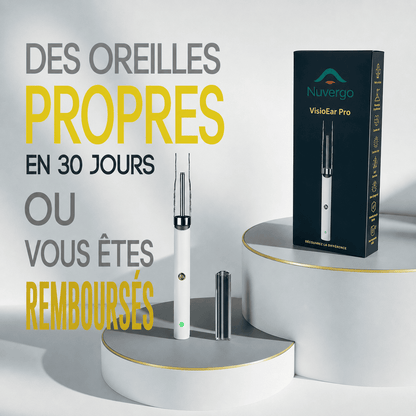 Nuvergo VisioEar™ : Technologie pour la santé des oreilles approuvée par les médecins